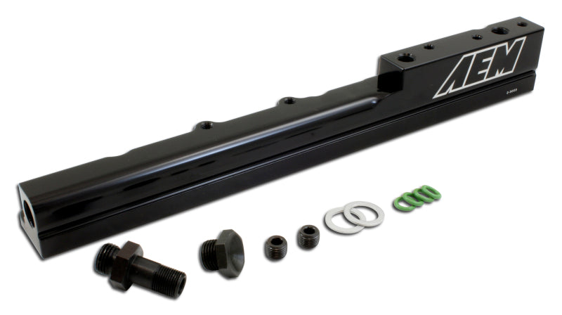 AEM 99-00 Honda Civic Si Black Fuel Rail – SpeedFactoryRacing