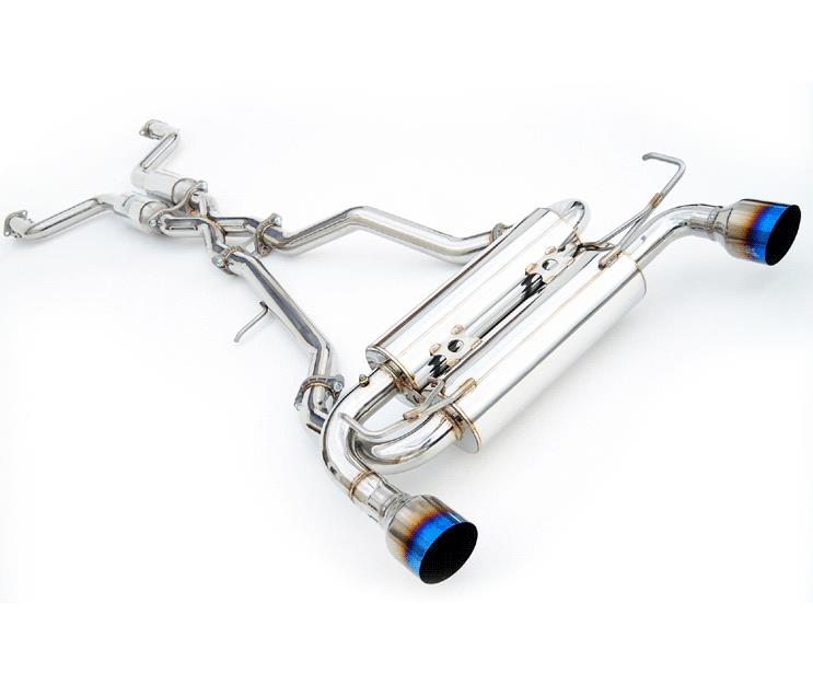 Invidia 02-08 Nissan 350z Gemini Rolled Stainless Steel Tip Cat