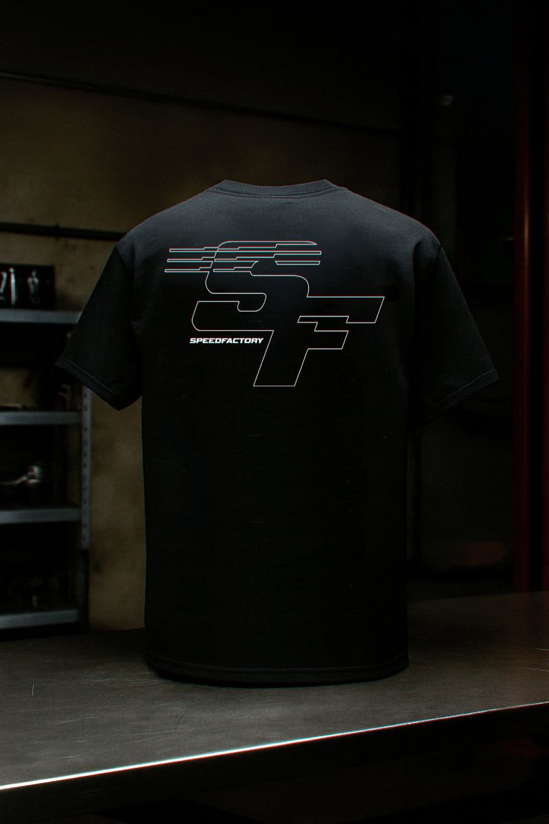 SpeedFactory Racing Black New Era T-Shirt – SpeedFactoryRacing