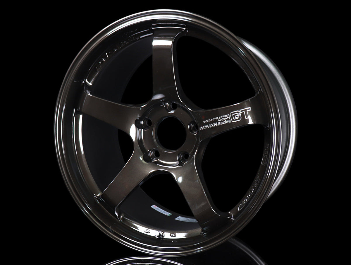 Advan Racing GT Premium Wheels - Smoked Black / 18x9.5 / 5x120 / +