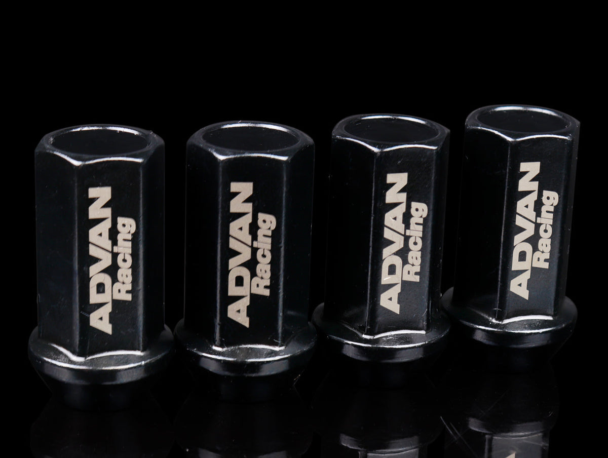 Advan Racing Lug Nuts 17mm - Black - JHPUSA – SpeedFactoryRacing
