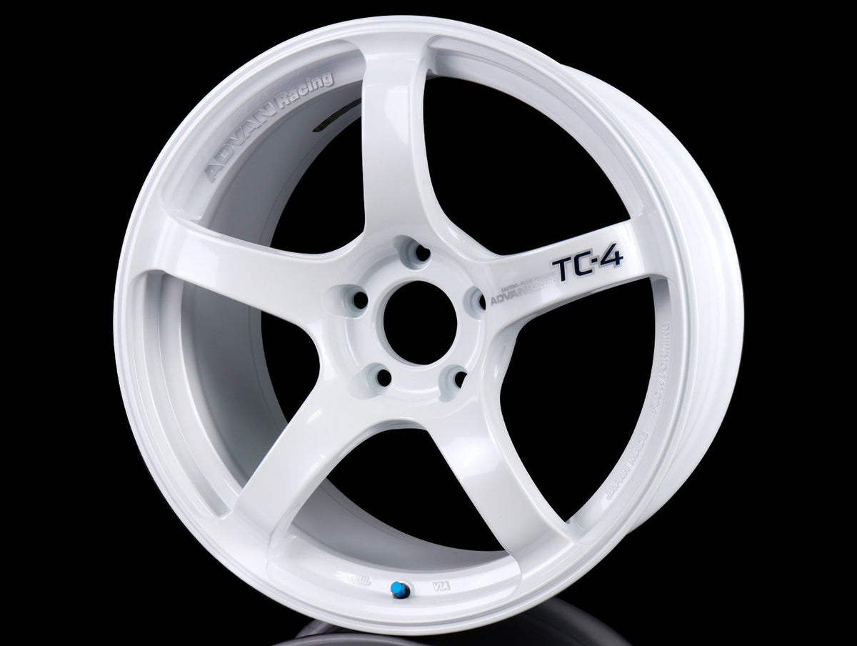 Advan Racing TC4 Wheels - White / 18x9.5 / 5x120 / +38 - JHPUSA