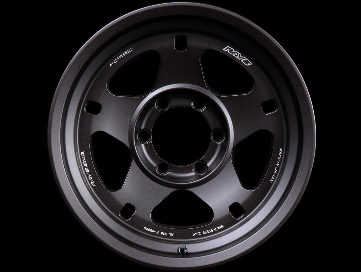 1本RAYS DYTONAFDX BP新品未使用 17-8J 25 6/139 Rays 05X Wheels - Blast Black 2 - 17x8.5 / 6x139 / -10 - JHPUSA