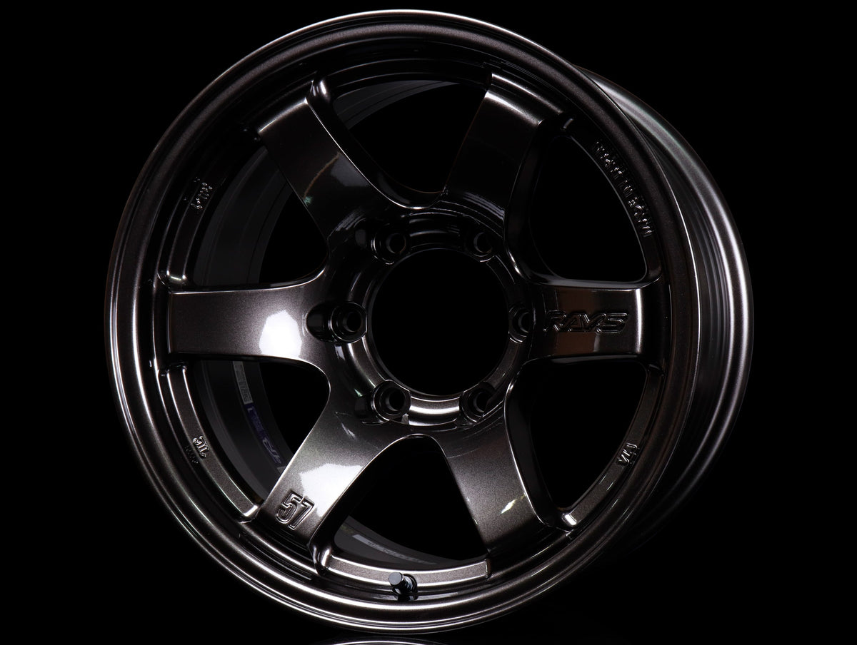 Rays Gram Lights 57DR-X Wheels - Super Dark Gunmetal 16x8.5