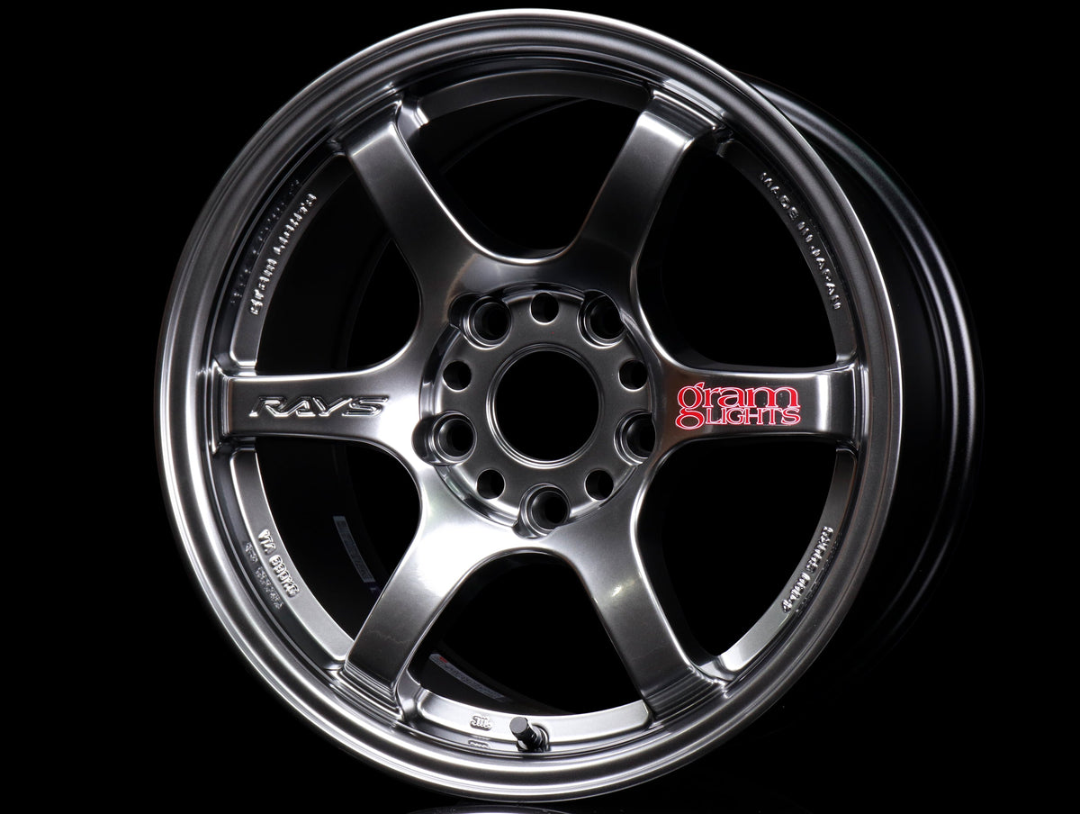 Rays Gram Lights 57DR Wheels - Grace Silver 15x8 / 4x100 - JHPUSA