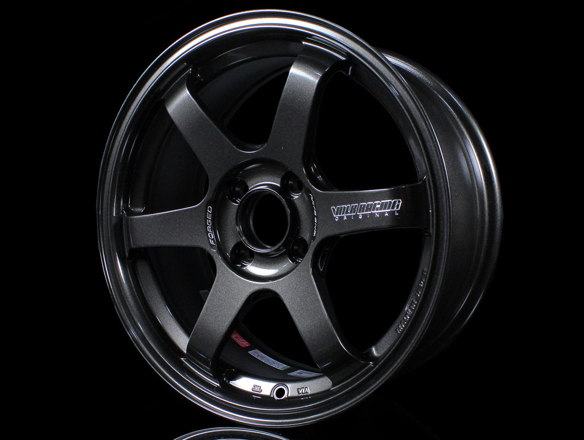 Volk Racing TE37 Sonic Wheels - Diamond Dark Gunmetal - 16x7