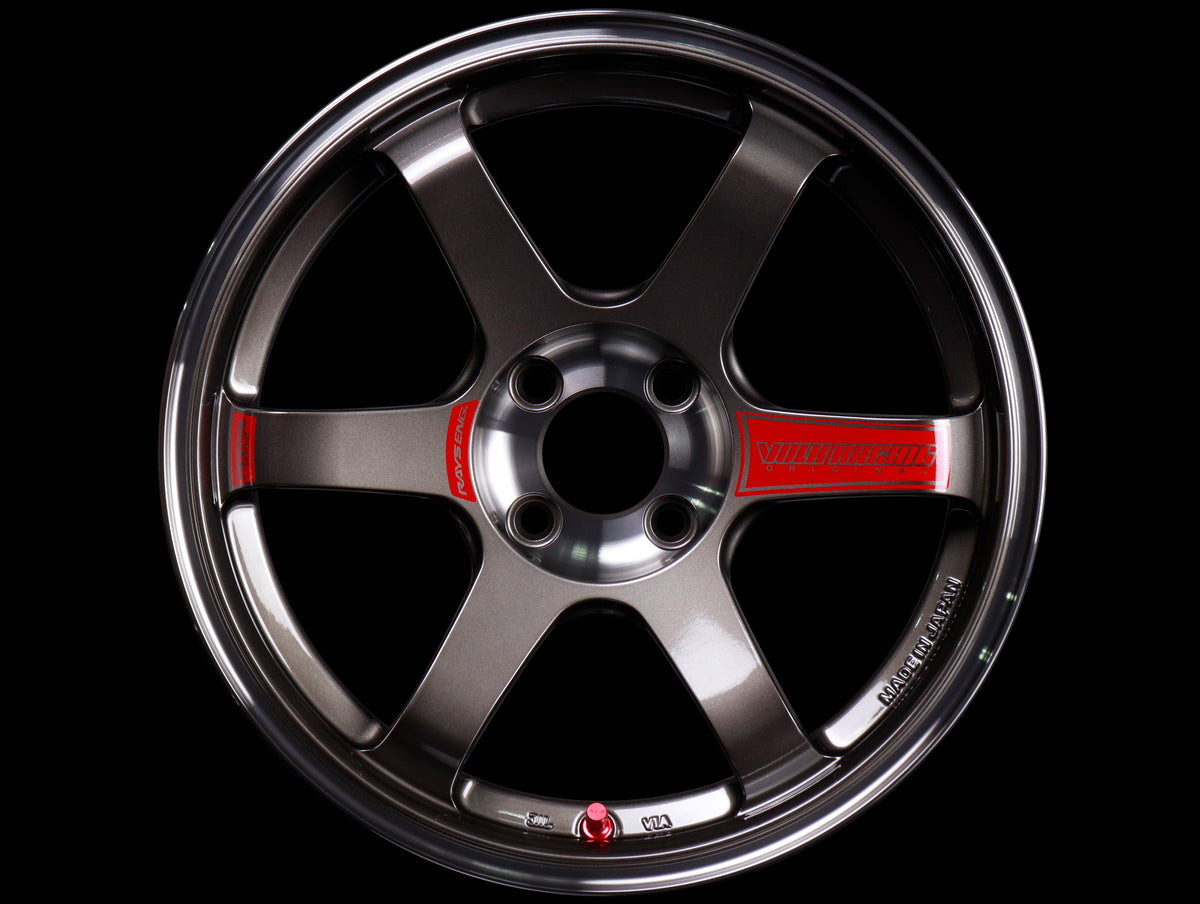 よっしー　TE37SL YR-advance 1/2 Volk Racing TE37 Sonic SL Wheels - Pressed Graphite 16x8 / 4x100