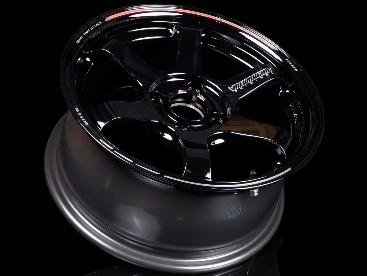 Volk Racing TE37 Sonic Time Attack Edition Wheels - Gloss Black