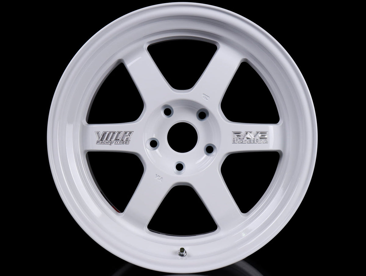ホワイトホース　エキスポ’70 Volk Racing TE37V 10th Anniversary - Dash White - 18x9.5 / 5x120