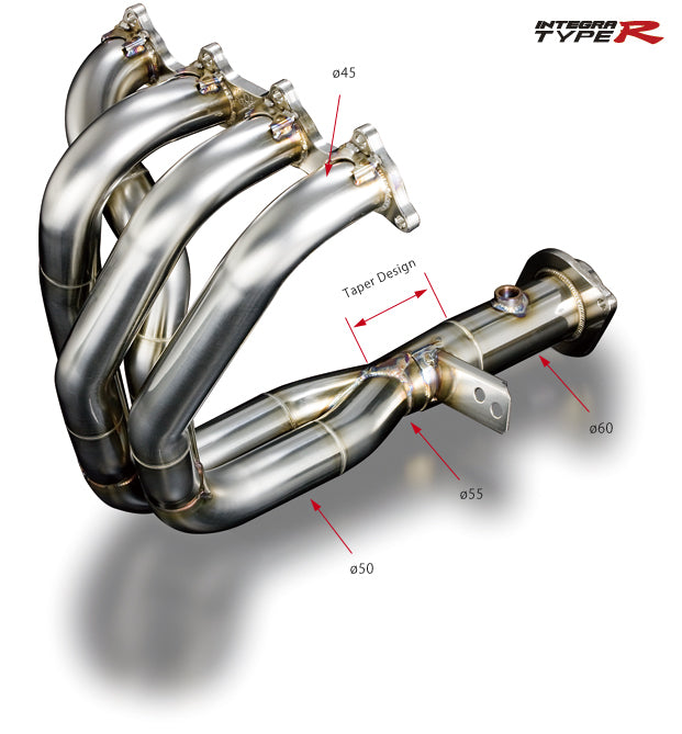 399 たさん専用 Toda Racing B18C-R (DC2/DB8) 96spec Exhaust Manifold Ver.2 (4-2-1