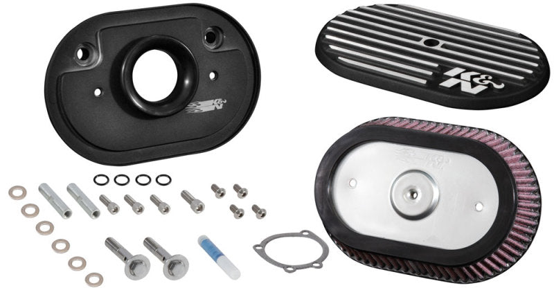 K&N Street Metal Intake System for 02-06 Harley-Davidson Road King
