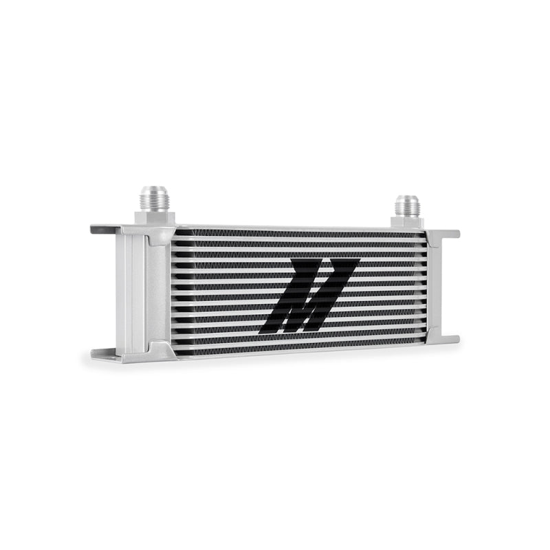 25 Row Engine/Transmission Oil Cooler Kit - 10-AN, Silver Aluminum, Powder Coated - View #3
