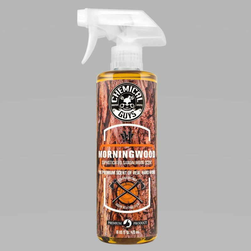 Chemical Guys Morning Wood Air Freshener & Odor Eliminator - 16oz –  SpeedFactoryRacing