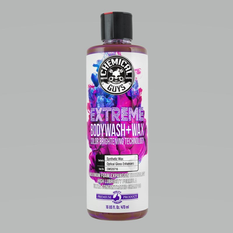 Chemical Guys Extreme Body Wash Soap + Wax - 16oz – SpeedFactoryRacing