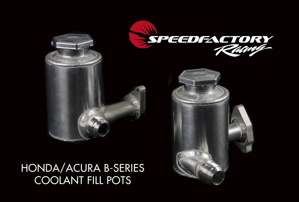 SpeedFactory Racing Honda/Acura B-Series RACE Cooling System Fill Pots