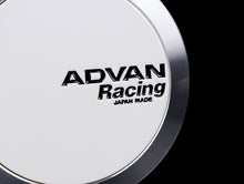 Load image into Gallery viewer, Advan Full Flat Type White Center Cap - 73MM