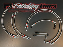 Load image into Gallery viewer, Finishing Lines EF/CRX Full Tuck Brake Line Kit (Brake Booster Deleted Setups)