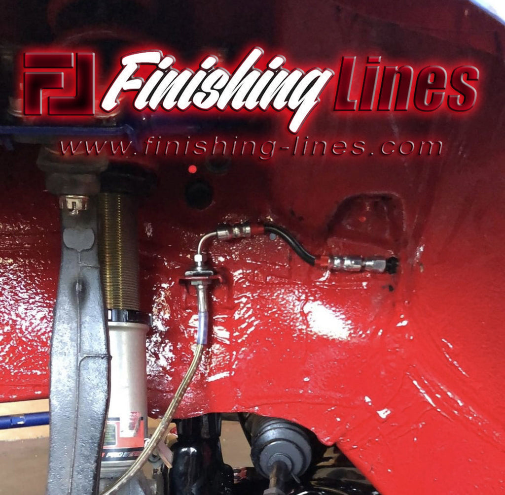 Finishing Lines DC Full Tuck Brake Line Kit - Stock Master Cylinder Setup