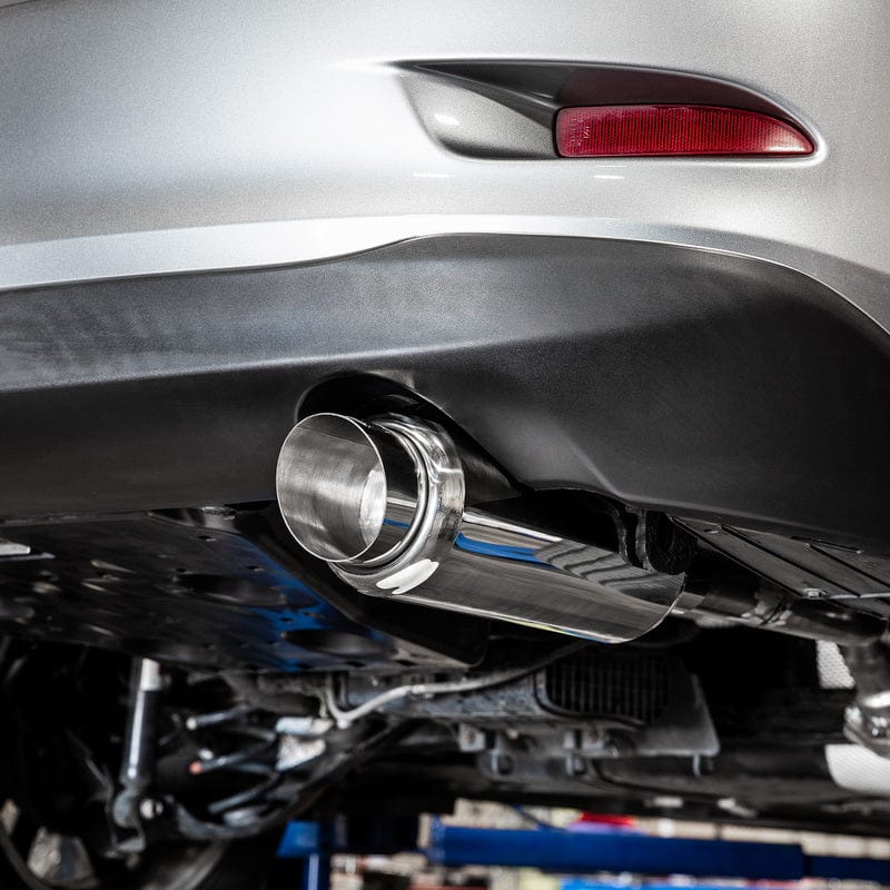 DC Sports Universal Round Muffler 2.5