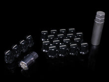 Load image into Gallery viewer, RAYS 17 Hex Lug Nuts and Lock Set - Black