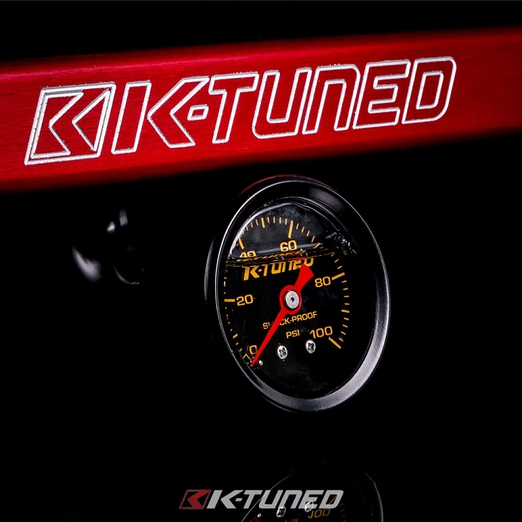 K-Tuned Center Mount Fuel Pressure Gauge (W/ Fitting) – SpeedFactoryRacing