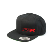Load image into Gallery viewer, SpeedFactory Racing SFR Snapback Hat, Black