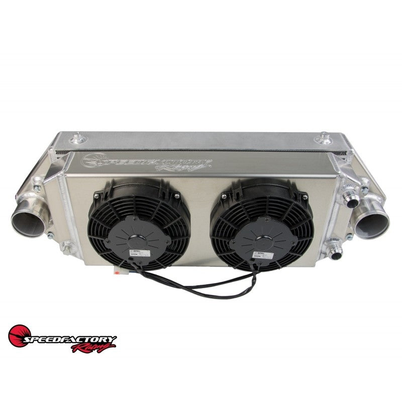 SpeedFactory Racing Dual Backdoor Intercooler | Tucked Radiator