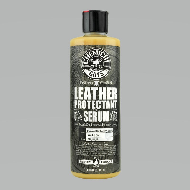 Chemical Guys Leather Serum Natural Look Conditioner & Protective Coat –  SpeedFactoryRacing