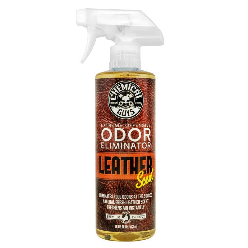 Chemical Guys Extreme Offensive Leather Scented Odor Eliminator - 16oz –  SpeedFactoryRacing