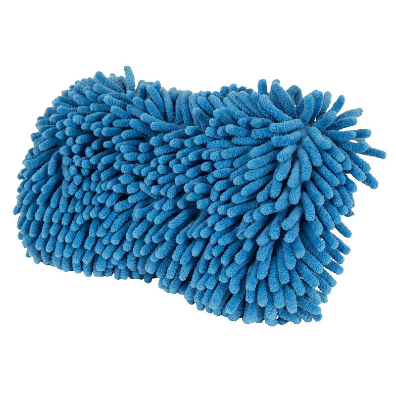 Chemical Guys Ultimate Two Sided Chenille Microfiber Wash Sponge - Blu