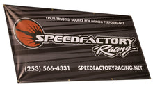 Load image into Gallery viewer, SpeedFactory Racing Shop Banner