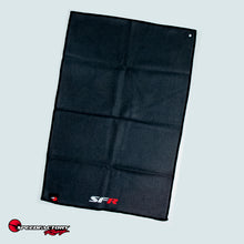 Load image into Gallery viewer, SpeedFactory Racing SFR Microfiber Rally Towel - Black