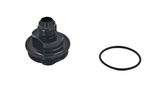 Fuel Filter Outlet Cap -8AN Black FUELAB