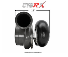 Load image into Gallery viewer, CT8RX-124120 TRIPLEX CERAMIC BALL BEARING OIL-LESS AIR COOLED TURBOCHARGER (3500 HP)