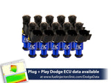 1440cc FIC Fuel Injector Clinic Injector Set for Dodge Viper ZB2 ('08-'10) VX1 ('13-'17) (is158-1440h)