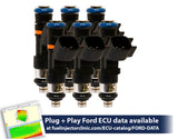 1650cc (160 lbs/hr at 43.5 PSI fuel pressure) FIC Fuel Injector Clinic Injector Set for Ford Falcon XR6T (FG) (is412-1650h)