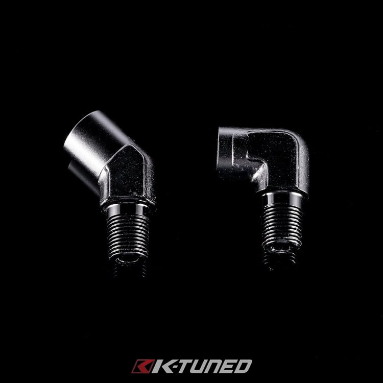 K-Tuned 1/8 NPT Elbow 45 deg or 90 deg