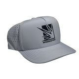 SpeedFactory Racing Modern Arc Perforated Snapback - Grey