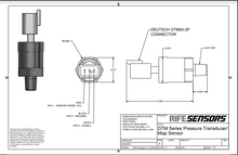 Load image into Gallery viewer, RIFE 300 PSI DTM Series Pressure Sensor Transducer 1/8" NPT-RIFE-Motion Raceworks