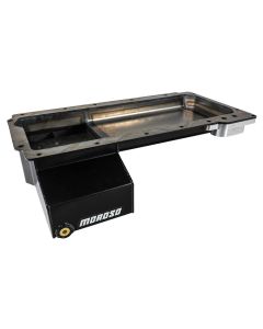 Oil Pan, GM LS, Front Sump, Swap, Road Race, Remote Oil Filter Adapter