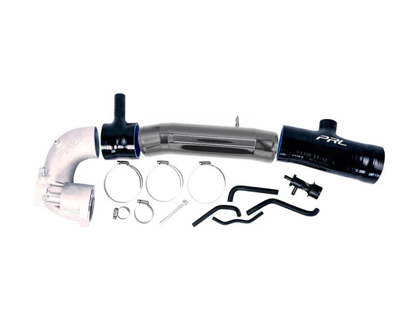 PRL Motorsports 2016-2021 Honda Civic 1.5T Titanium Turbocharger Inlet Pipe Upgrade Kit-Black Thermal Coated