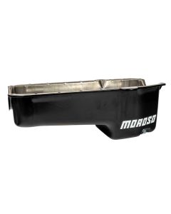 Oil Pan, SBC 80-85 Passenger Side Dip Stick, Dart Shp, 7.50 In. Deep