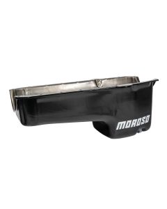 Oil Pan, SBC 80-85 Passenger Side Dip Stick, Dart Shp, 8.25 In. Deep