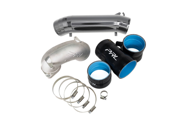 PRL Motorsports 2023+ Honda Civic Type-R FL5 Titanium Turbocharger Inlet Pipe Kit-Black Thermal Coated