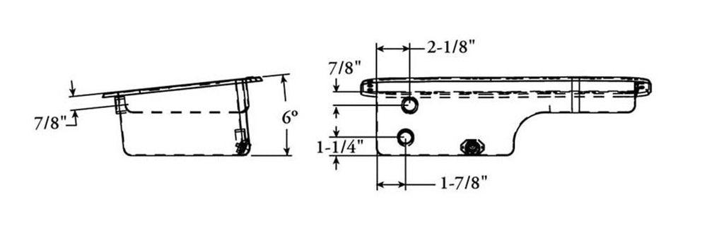 Moroso Acura 1.8L VTEC/Non-VTEC Engine, Stock Configuration Sump