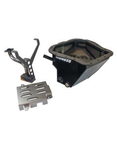 Oil Pan, Subaru Ej20, Ej22, Ej25, Deep Sump, Steel, Includes Windage Tray And Pick Up
