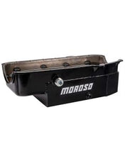 Load image into Gallery viewer, Oil Pan SBC 86-Up With 1 Piece Seal Passenger Side Dip Stick, Limited Sprint, Circle Track, Inspection Bung, 6.5 In. Deep