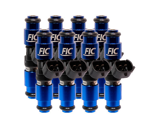 2150cc (240 lbs/hr at OE 58 PSI fuel pressure) FIC Fuel Injector Clinic Injector Set for Dodge 5.2L/5.9L (1994-1998) (High-Z)(IS154-2150H)