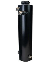 Load image into Gallery viewer, Dry Sump Tank, Sprint Car, 6 Inch Dia, 24 Inch Tall, Black Powder Coat