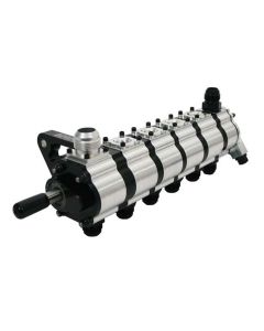 Dry Sump Pump, Tri-Lobe, Left Side, Door Car, 6 Stage, 1.200 Pressure
